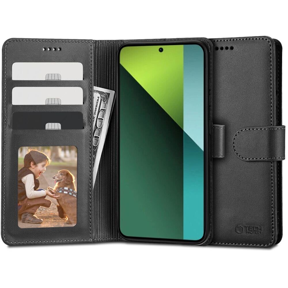 Чехол TECH-PROTECT WALLET XIAOMI REDMI NOTE 13 PRO 5G / POCO X6 5G BLACK