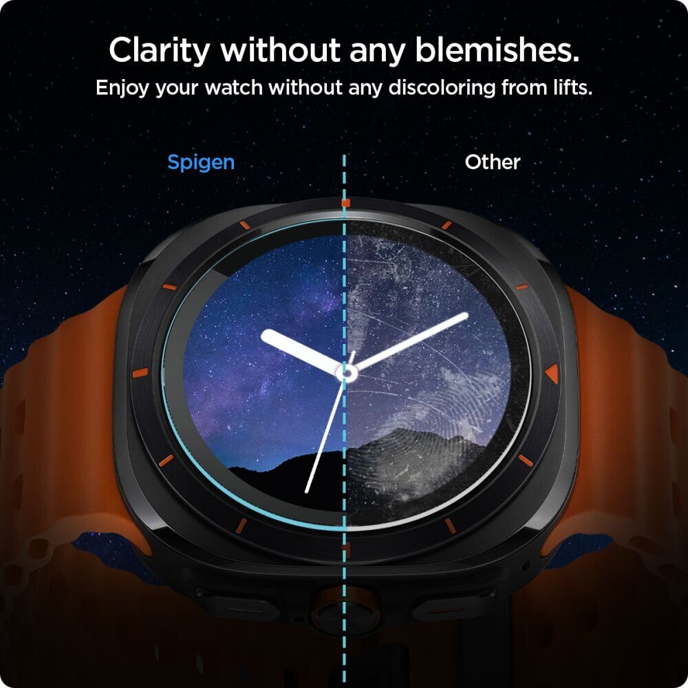 Защитное стекло SPIGEN GLAS.TR ”EZ-FIT” 2-PACK GALAXY WATCH ULTRA (47 MM) CLEAR