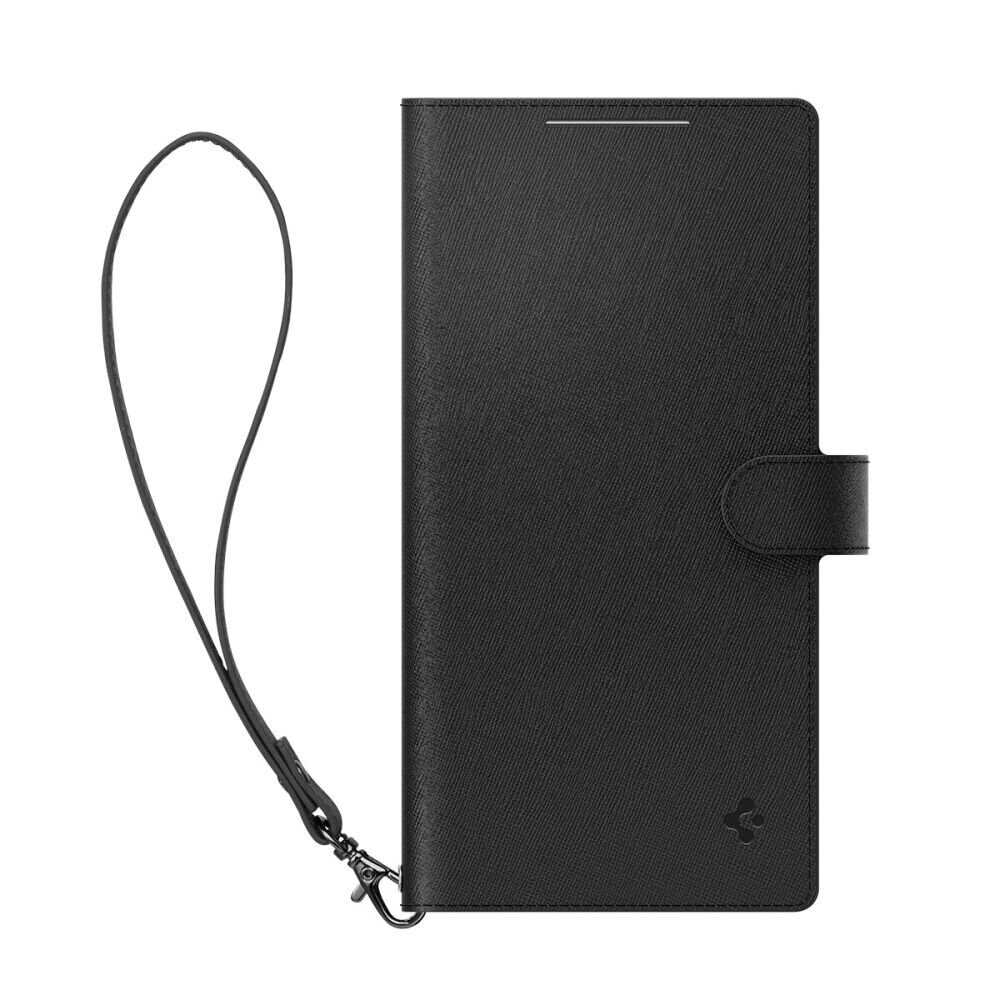 Защитный чехол Spigen Wallet S Plus, black - Samsung Galaxy S24 Ultra